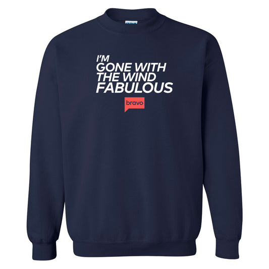 I'm Gone With The Wind Fabulous Fleece Crewneck Sweatshirt