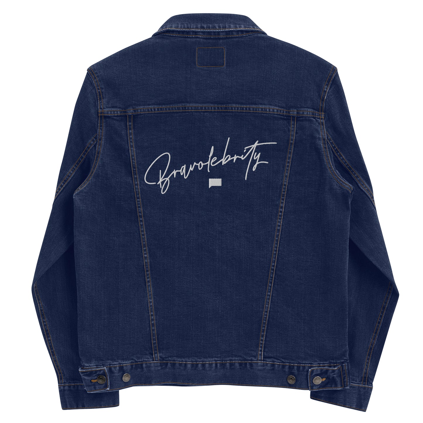 Bravolebrity Signature Embroidered Denim Jacket