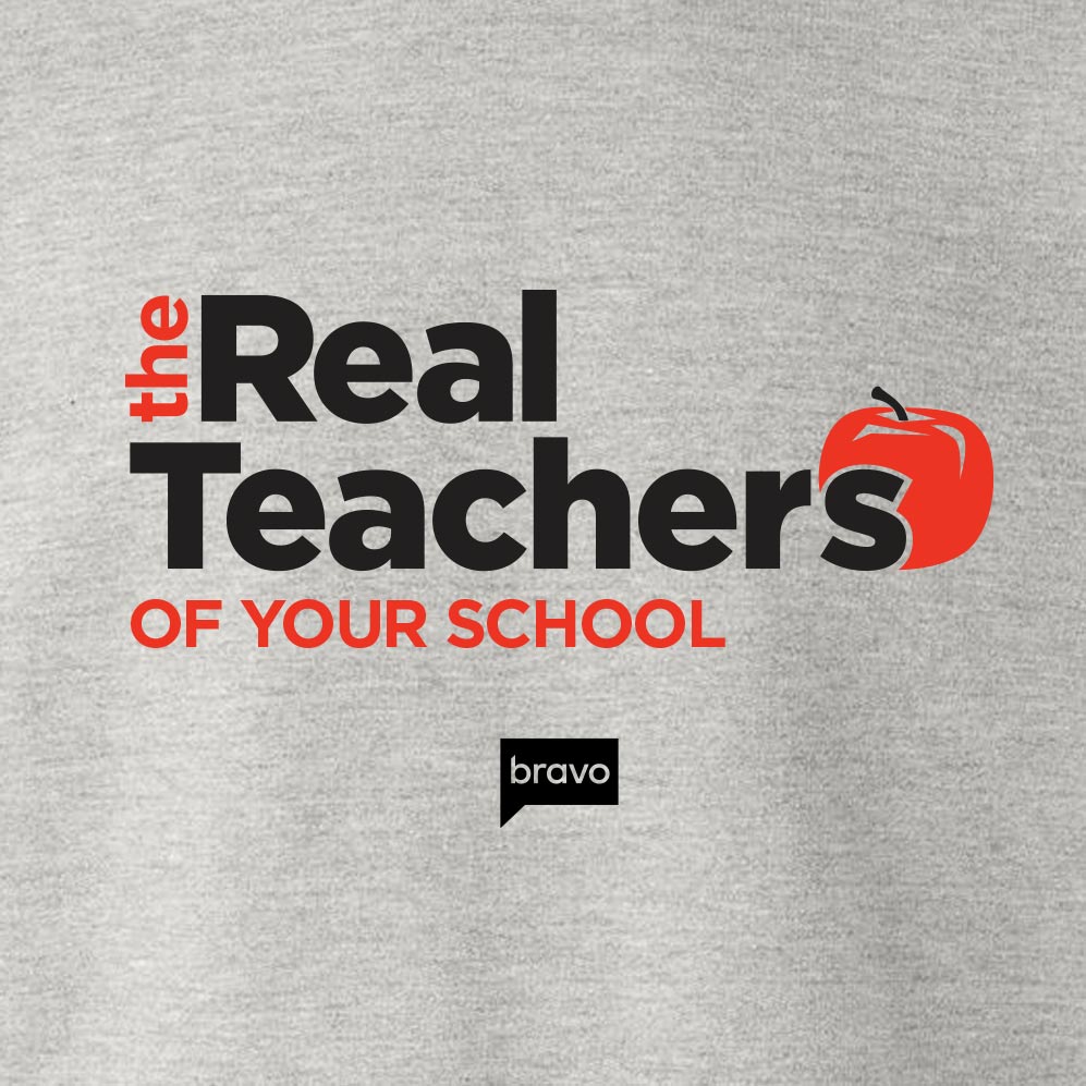 The Real Housewives Real Teachers Personalized Fleece Crewneck Sweatshirt