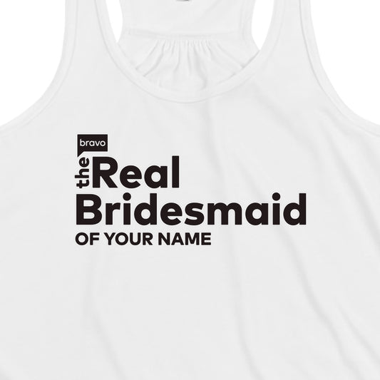 The Real Bridesmaid Personalized Tank Top