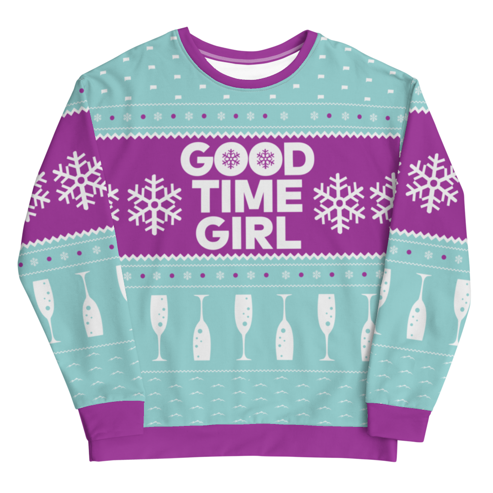 The Real Housewives of Salt Lake City Good Time Girl Holiday Sweatshirt