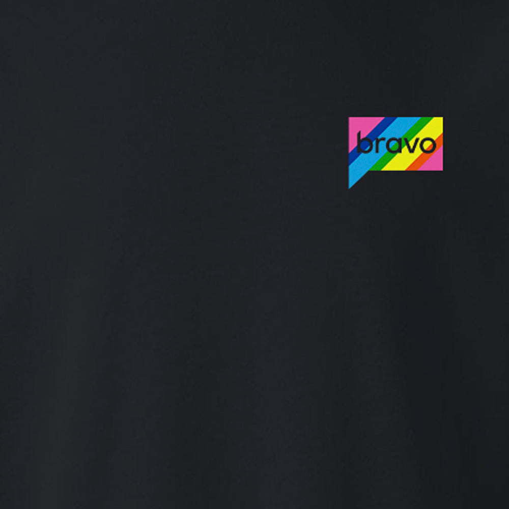 Bravo Gear Rainbow Logo Fleece Crewneck Sweatshirt