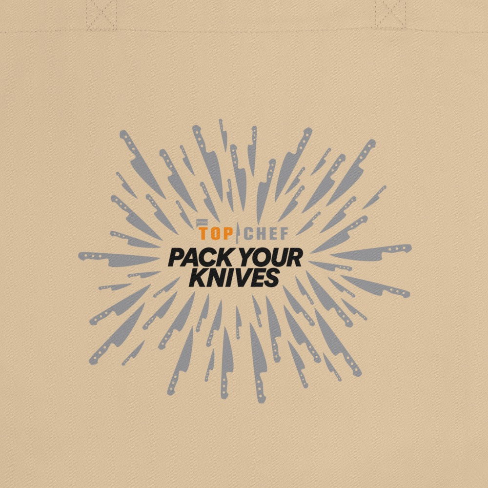 Top Chef Pack Your Knives Canvas Tote Bag