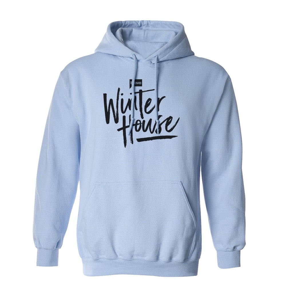 Winter House Logo Fleece Hooded Sweatshirt