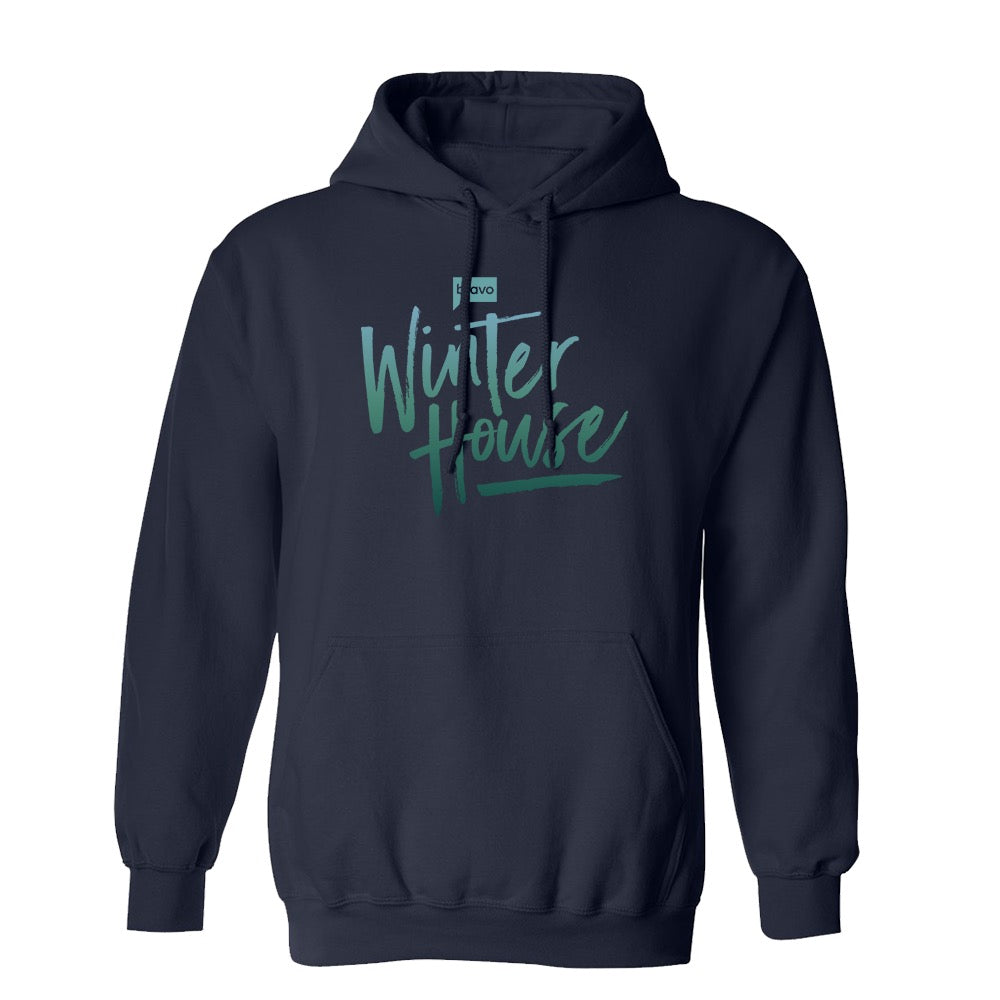 Winter House Logo Fleece Hooded Sweatshirt