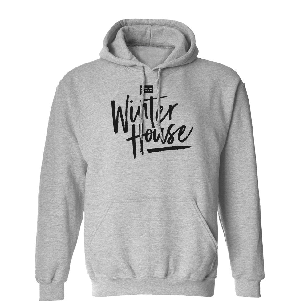 Winter House Logo Fleece Hooded Sweatshirt