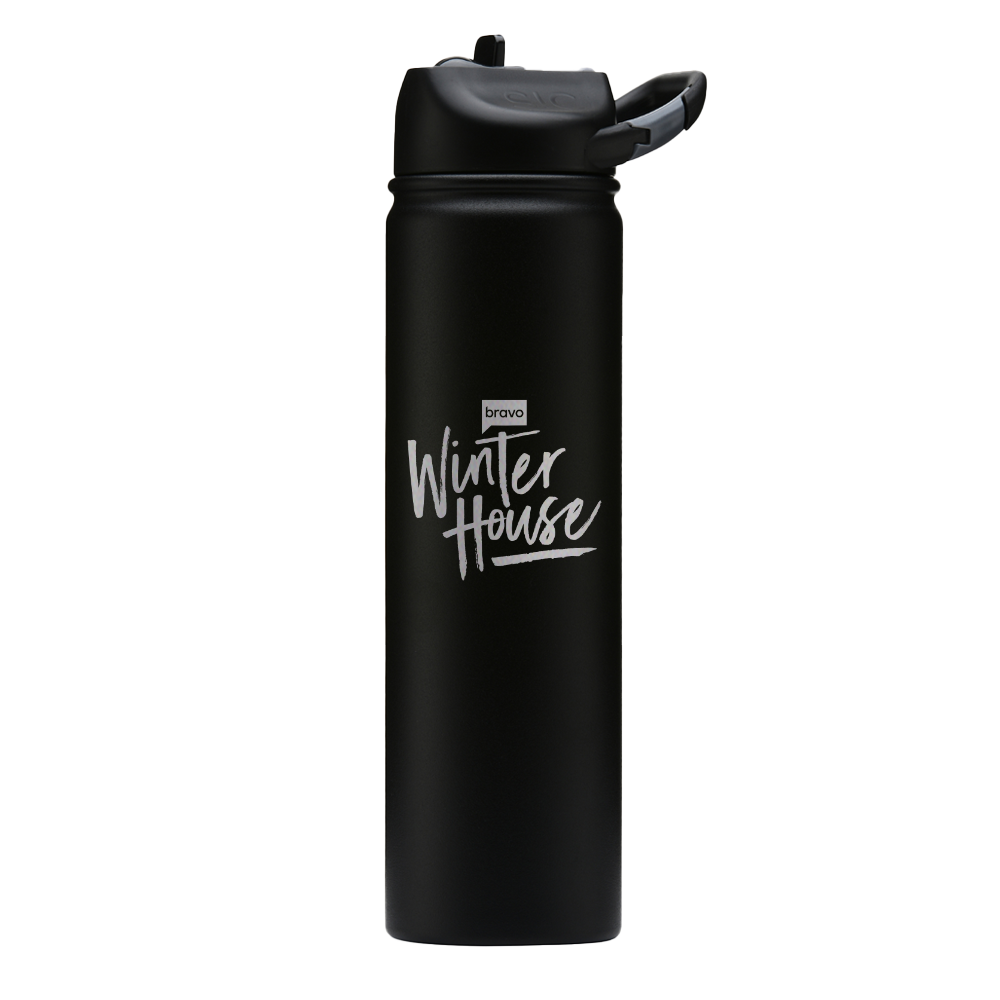 Winter House Logo SIC Water Bottle