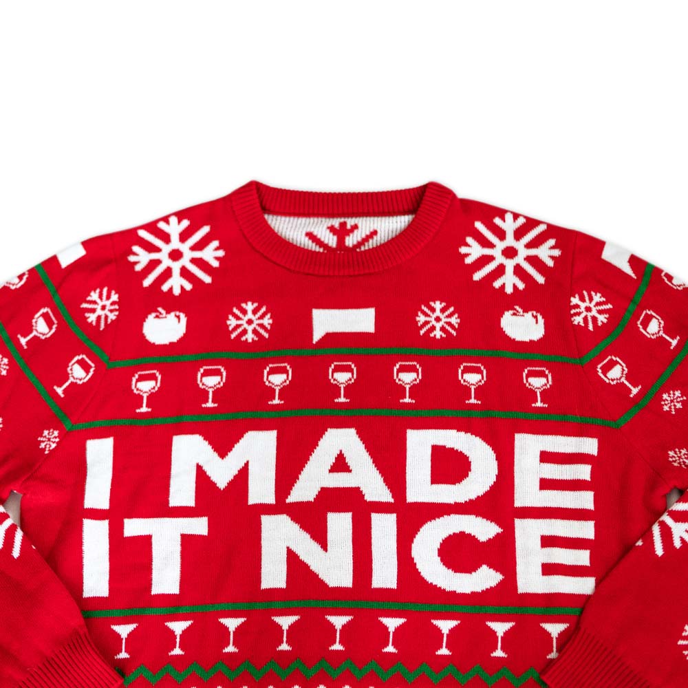 The Real Housewives of New York City I Made It Nice Holiday Sweater