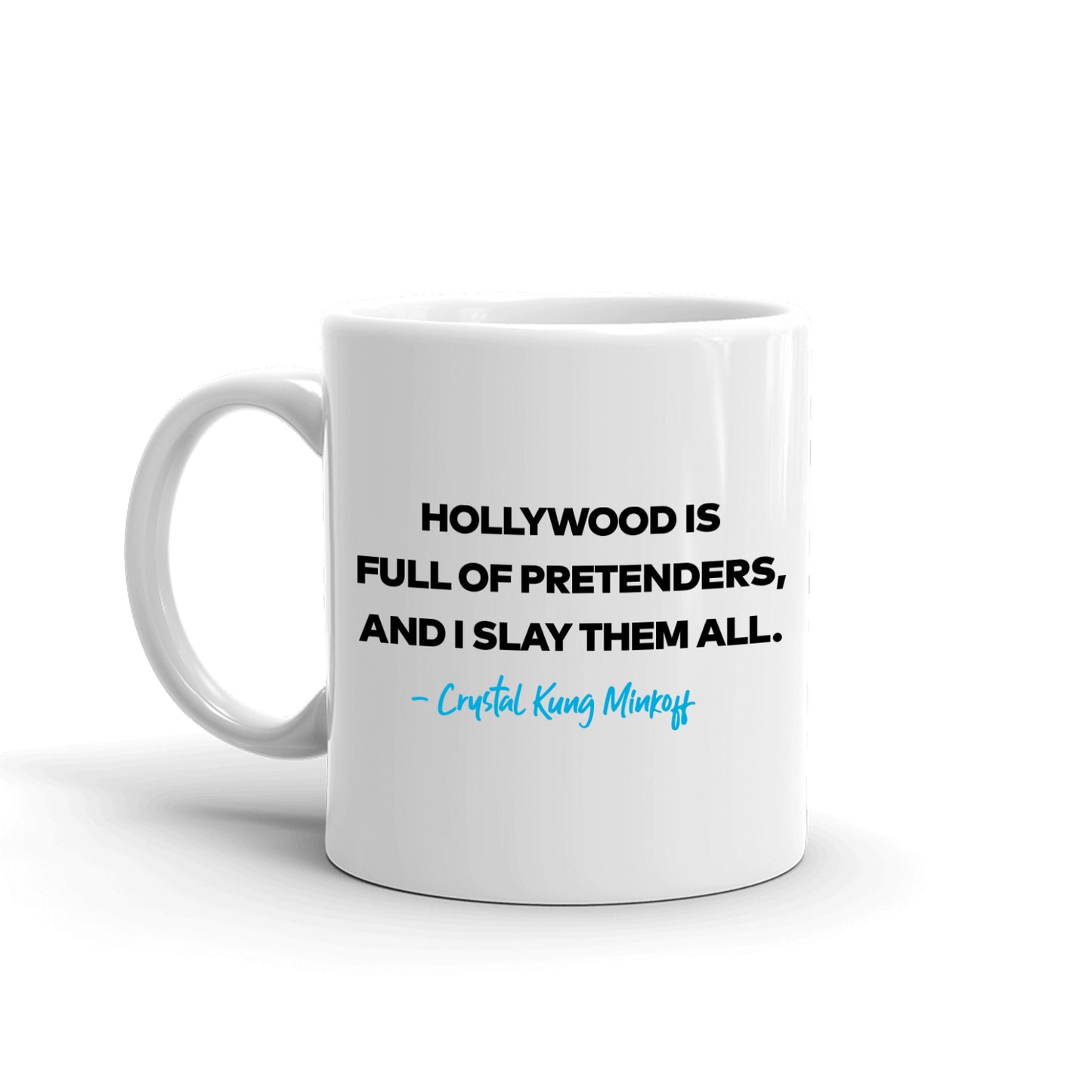 The Real Housewives of Beverly Hills Crystal Kung Season 11 Tagline White Mug