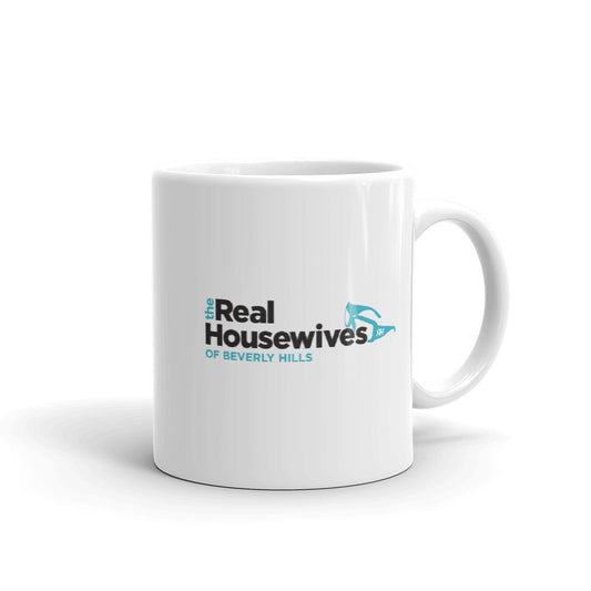 The Real Housewives of Beverly Hills Season 10 Teddi Mellencamp Tagline White Mug