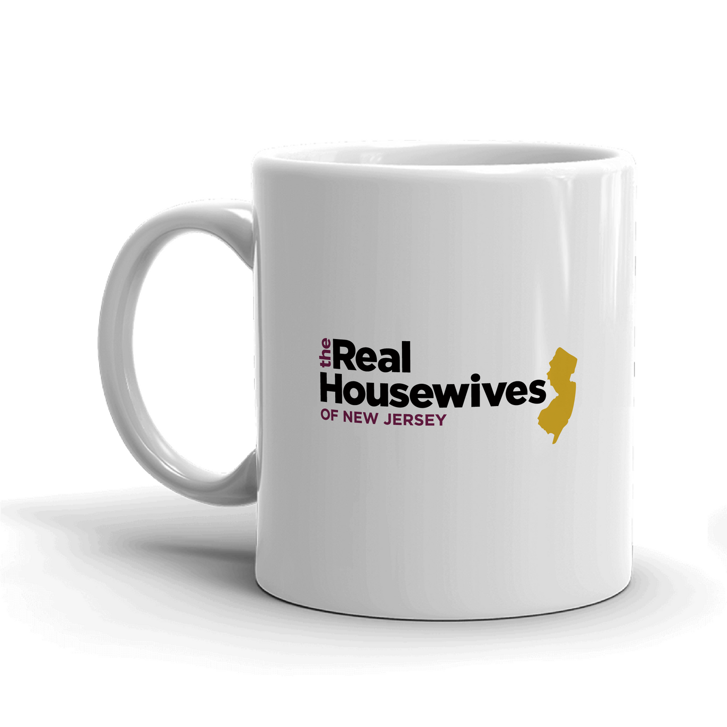 The Real Housewives of New Jersey AJ Season 12 Tagline White Mug