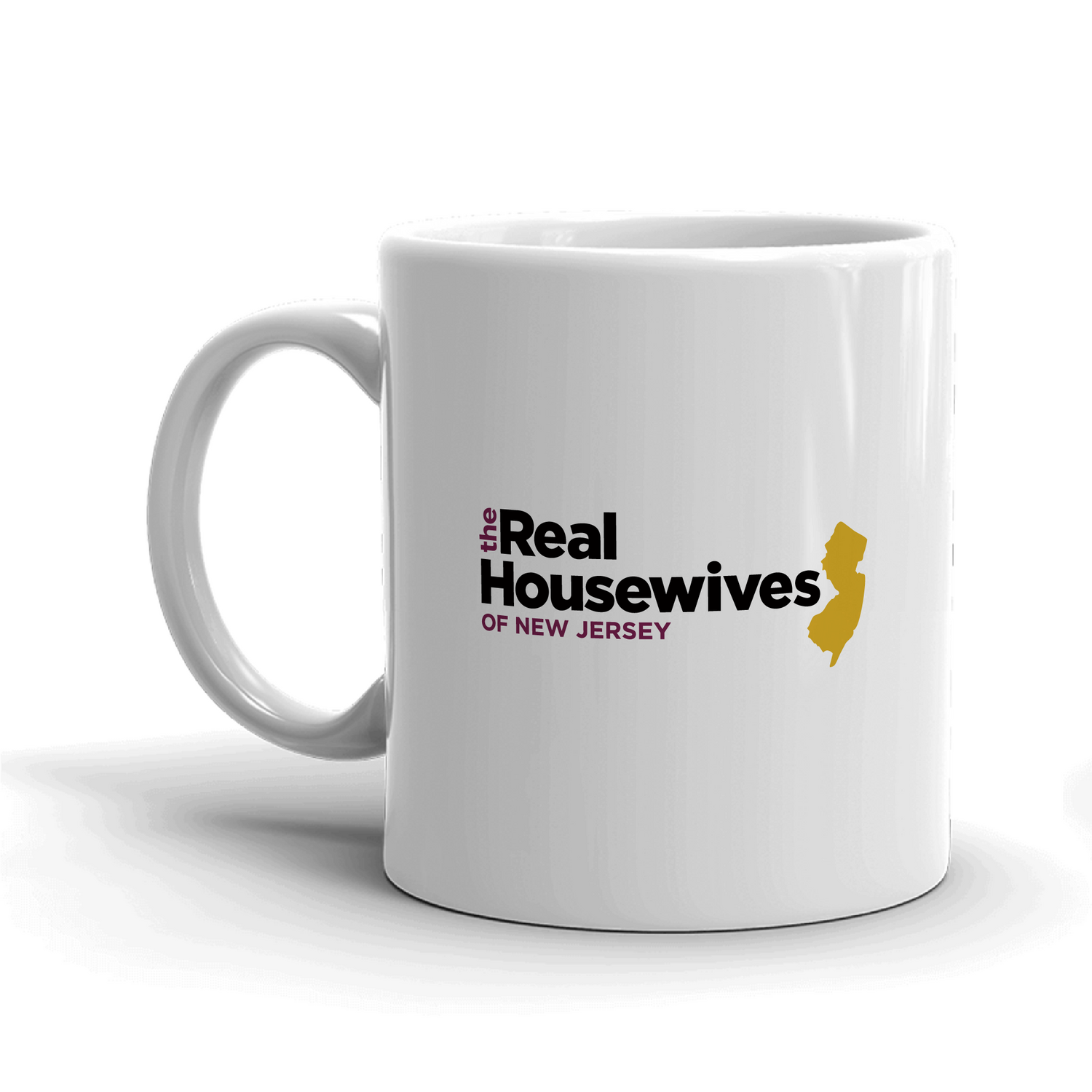 The Real Housewives of New Jersey Jackie Goldschneider Season 12 Tagline White Mug