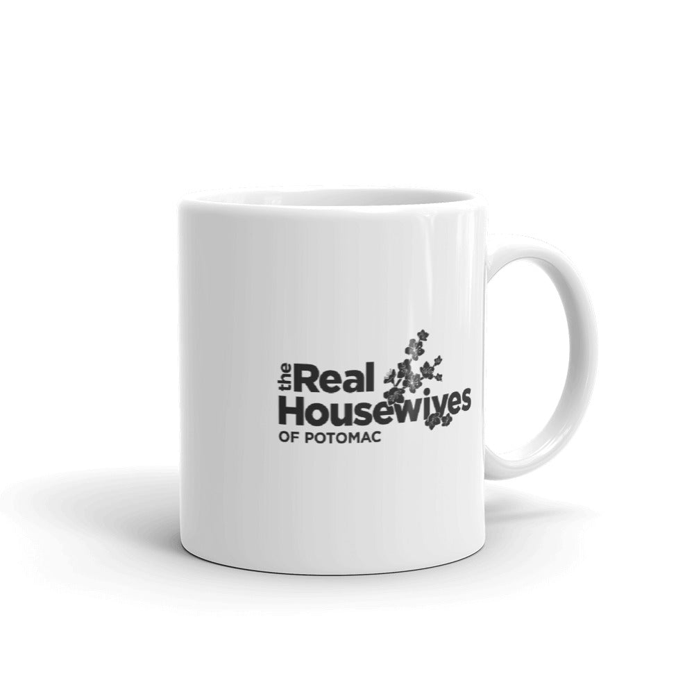 The Real Housewives of Potomac Ampersand White Mug