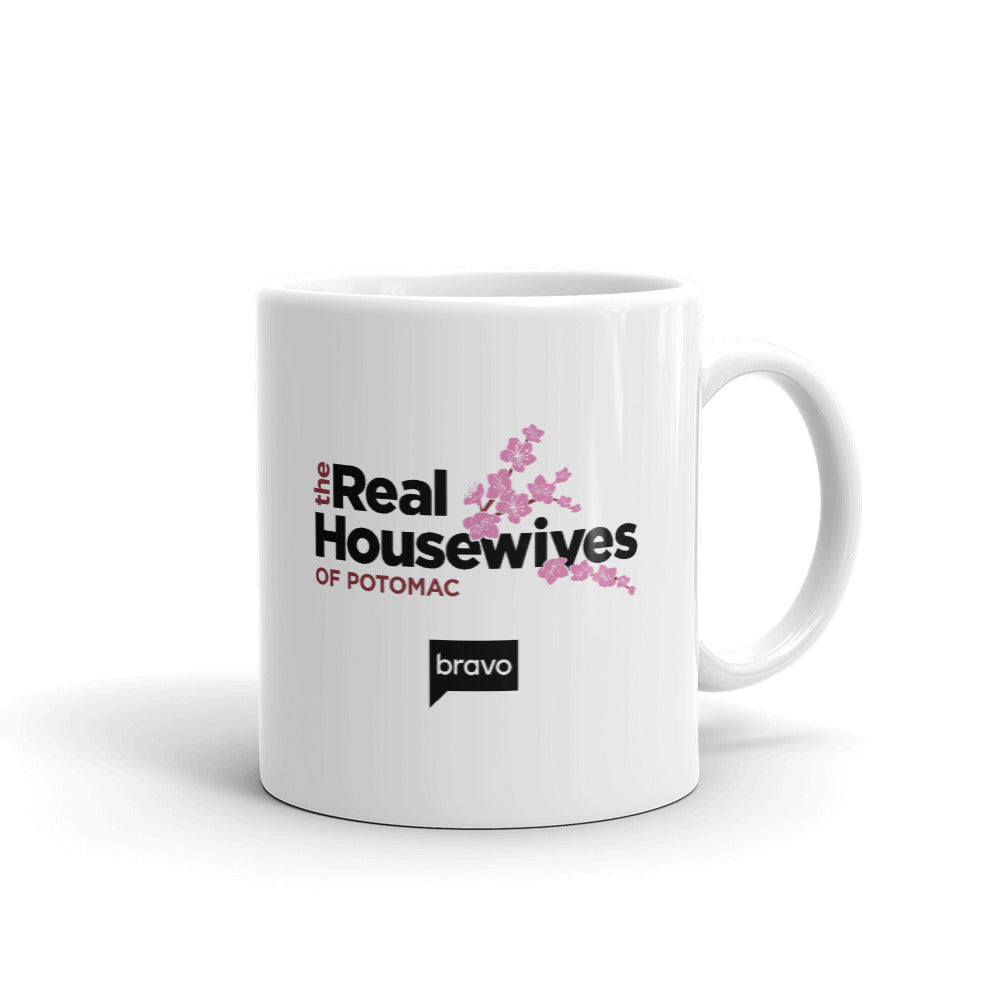 The Real Housewives of Potomac Wendy Osefo Season 5 Tagline White Mug