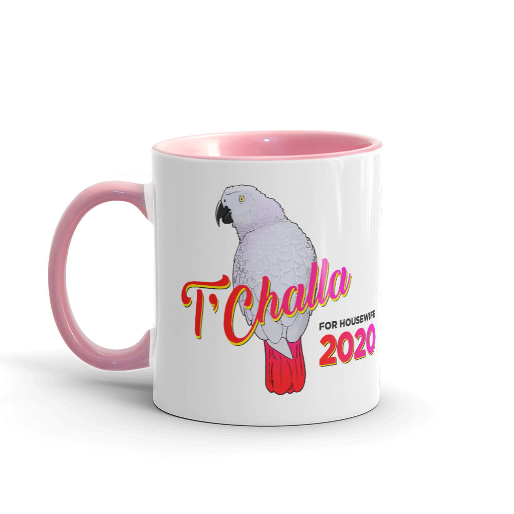 The Real Housewives of Potomac T'Challa Parrot Two-Tone Mug