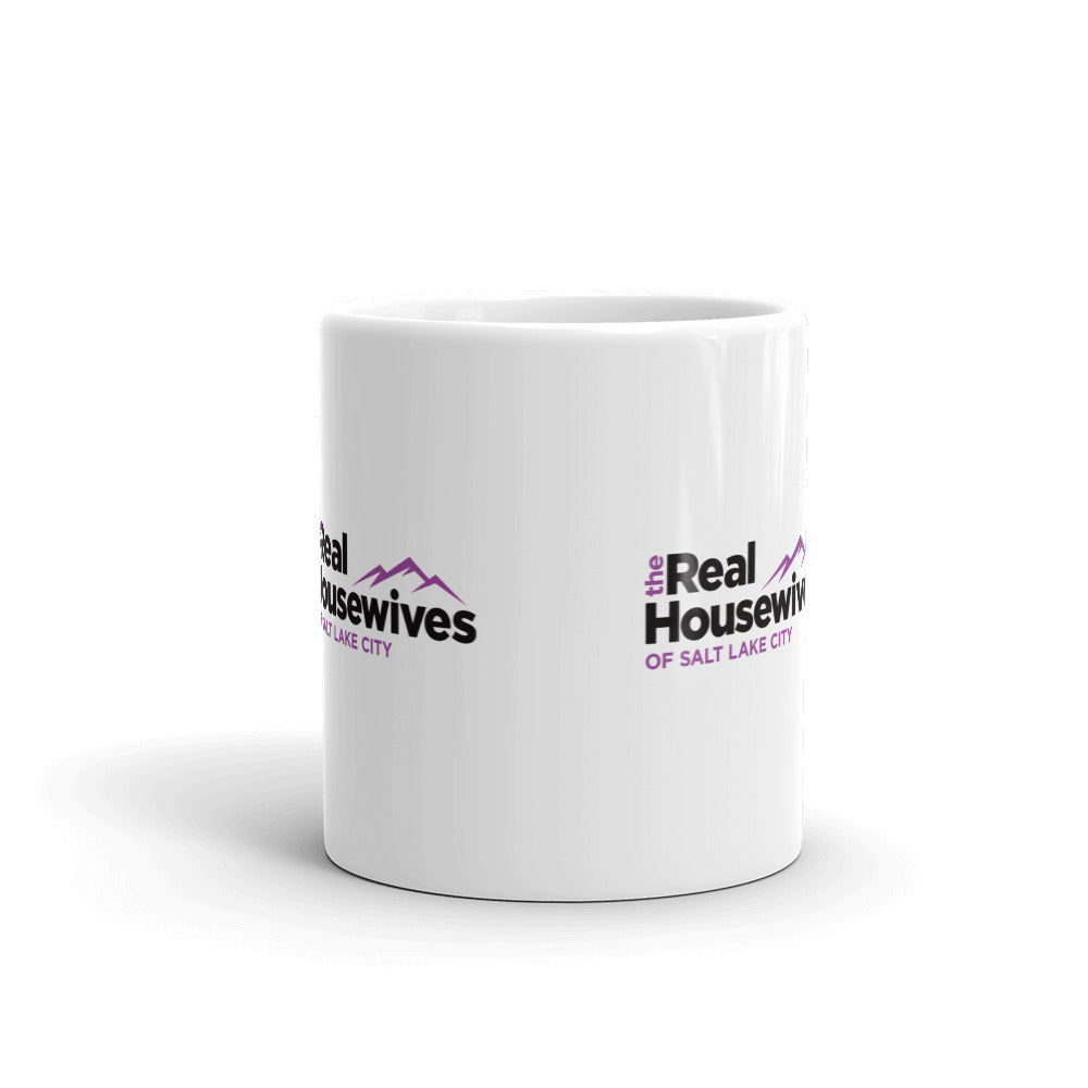 The Real Housewives of Salt Lake City Logo White Mug