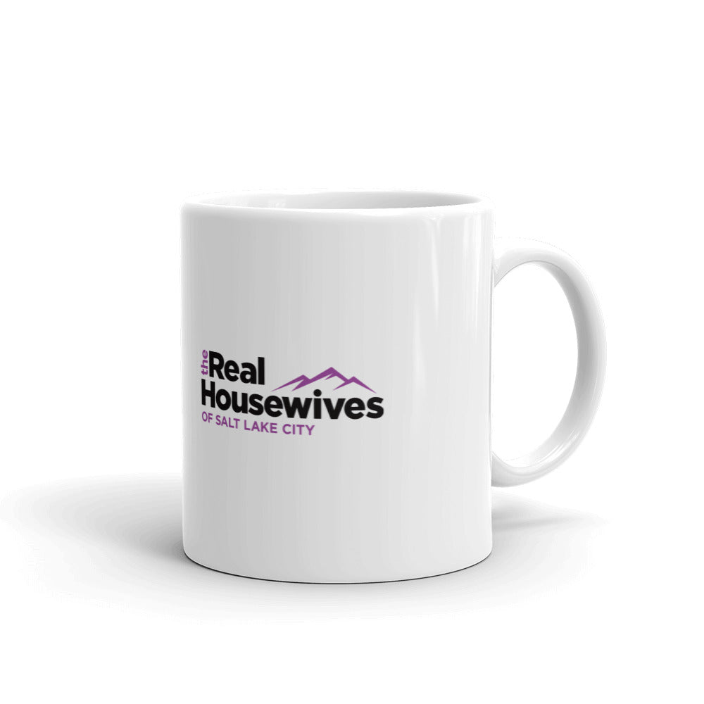 The Real Housewives of Salt Lake City Logo White Mug