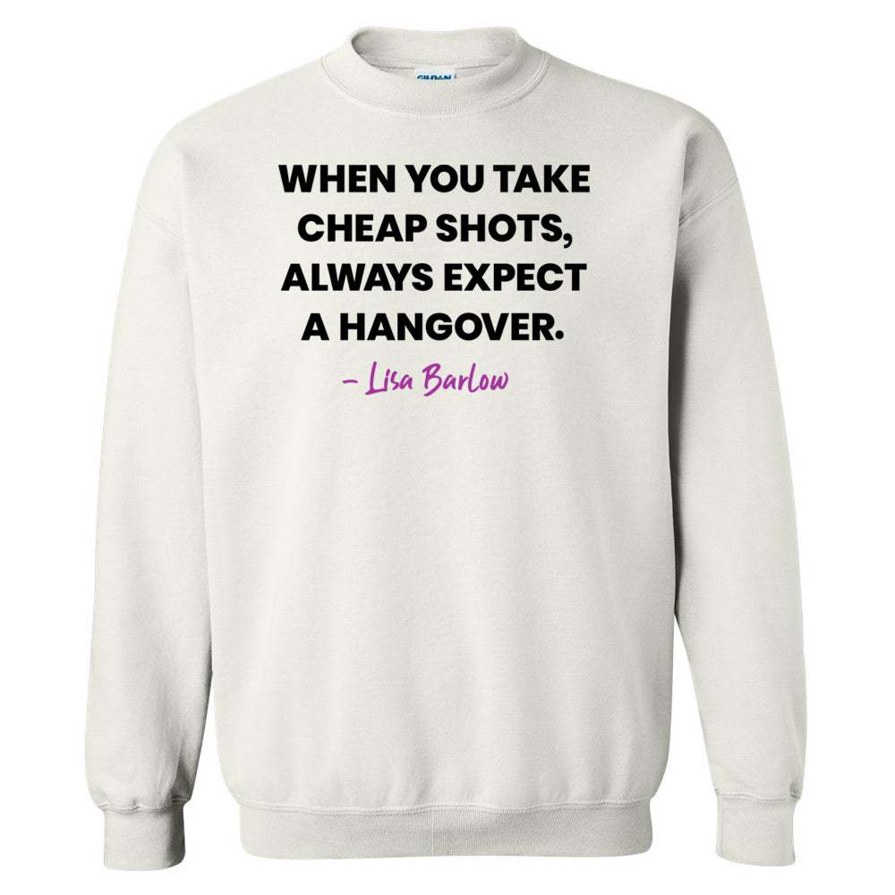 The Real Housewives of Salt Lake City Lisa Barlow Season 1 Tagline Fleece Crewneck Sweatshirt