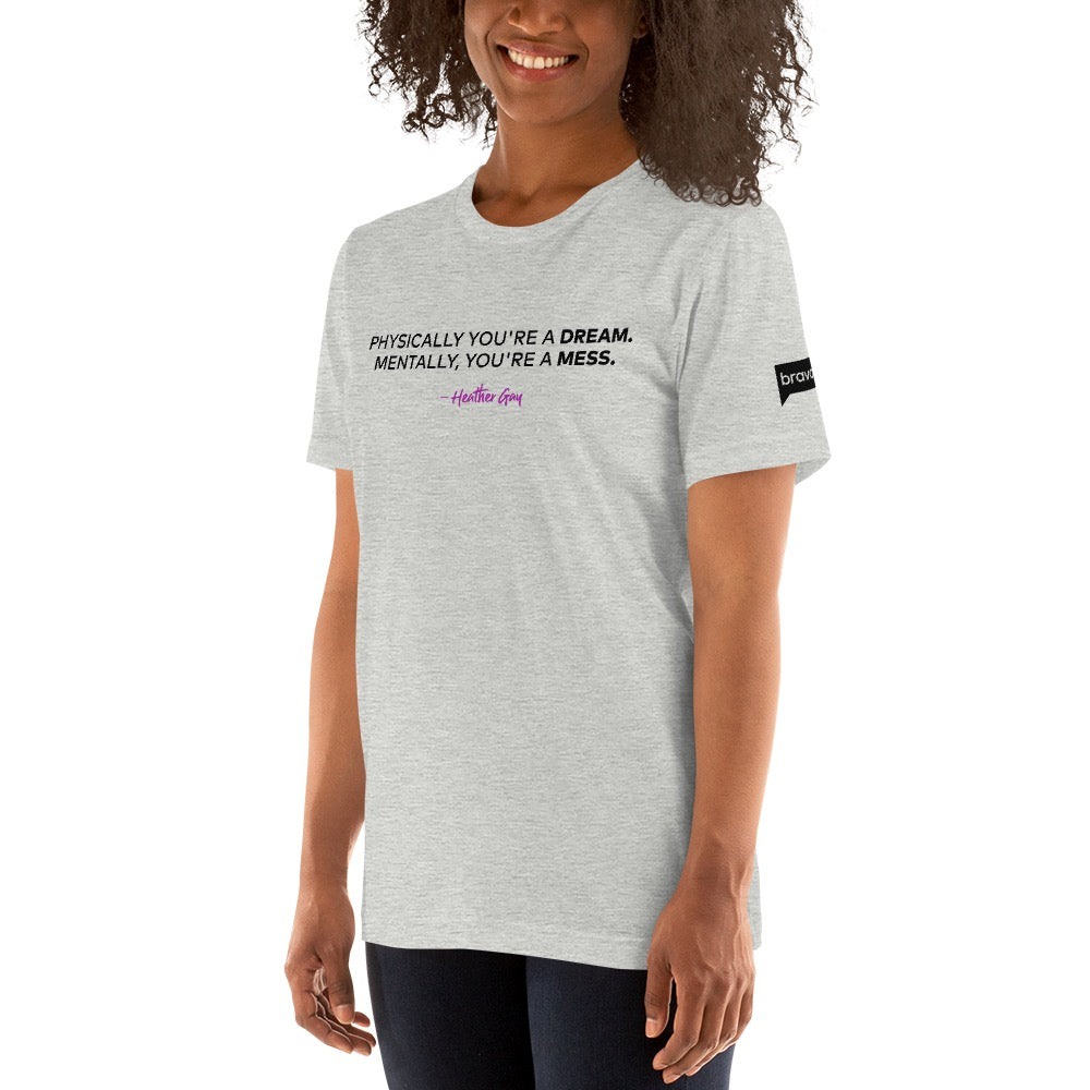 The Real Housewives of Salt Lake City Physically You're A Dream Adult Short Sleeve T-Shirt