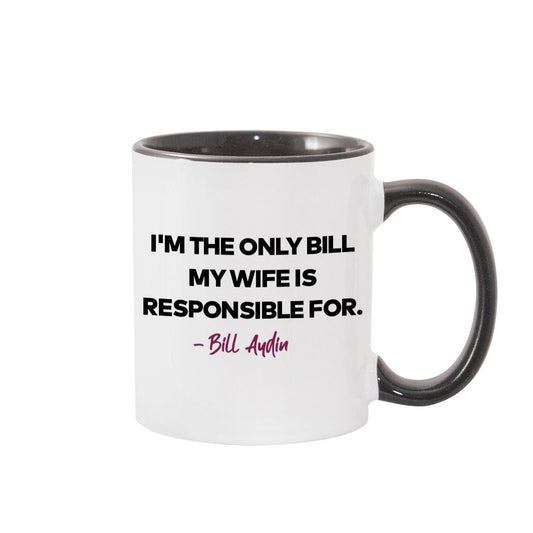 The Real Housewives of New Jersey Bill Aydin Tagline Two-Tone Mug