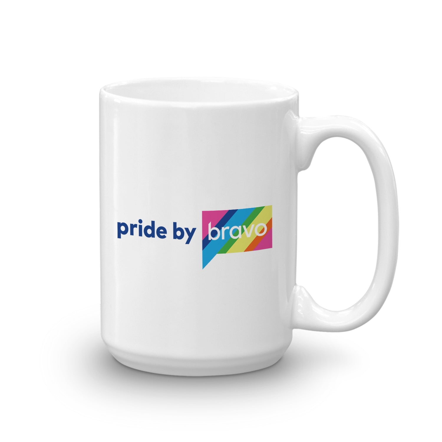 Watch What Happens Live with Andy Cohen Mazel Rainbow White Mug