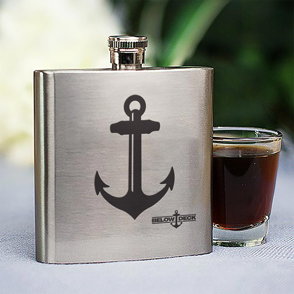 Below Deck Anchor Flask