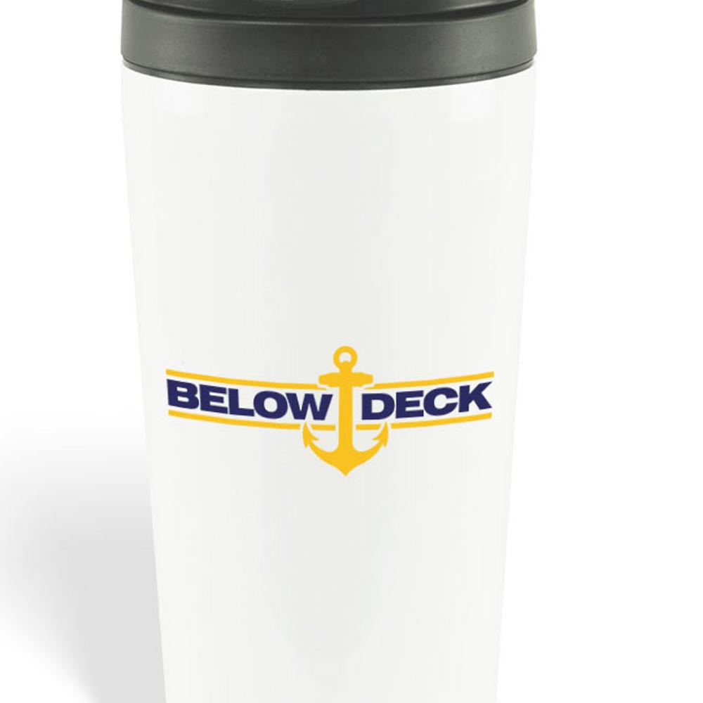 Below Deck Logo Travel Mug