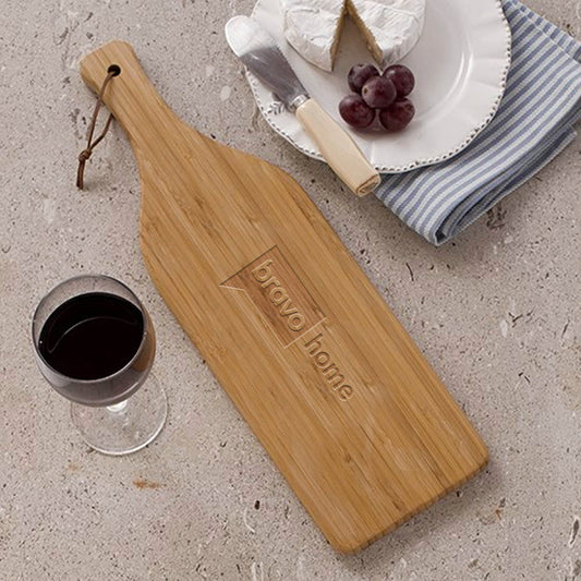 Bravo Home Wine Bottle Cutting Board