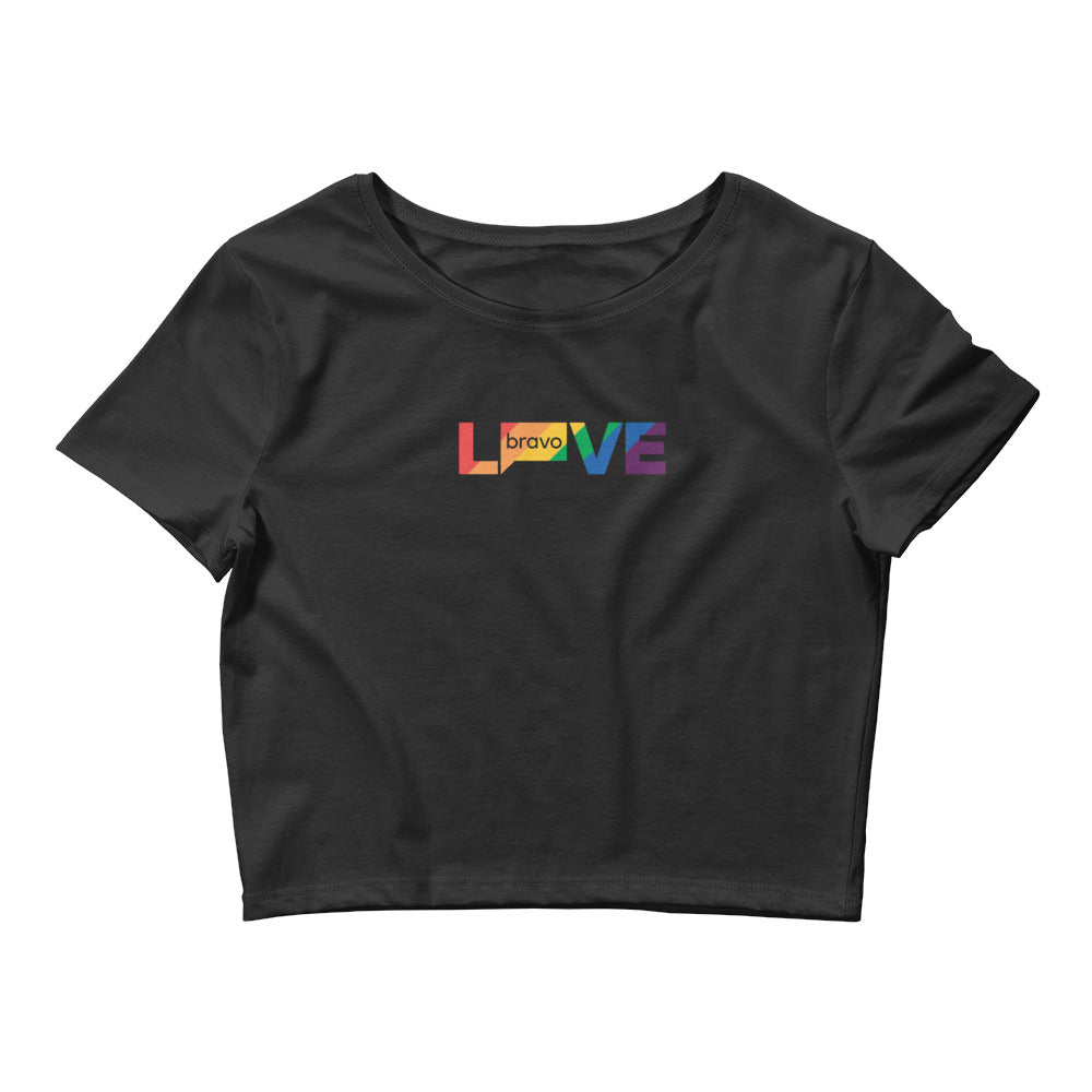 Bravo Gear Pride Love Women's Crop Top