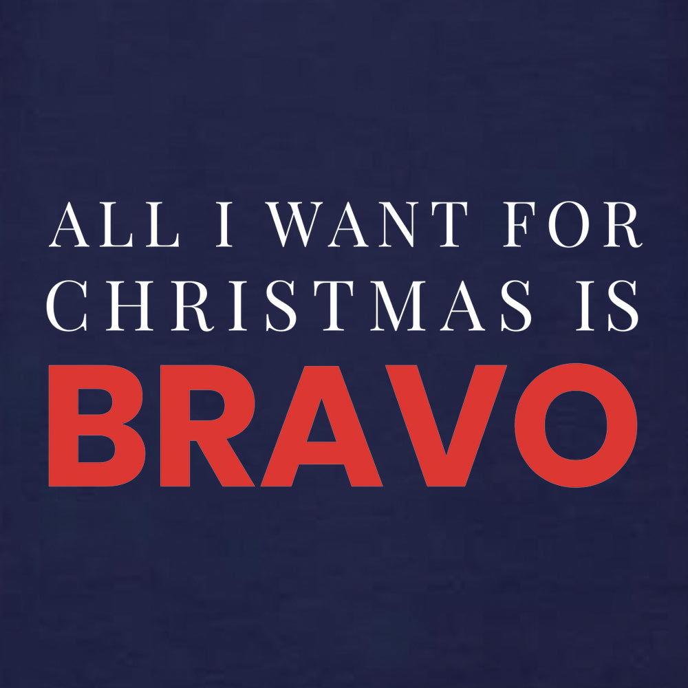 Bravo All I Want for Christmas Fleece Crew Sweatshirt