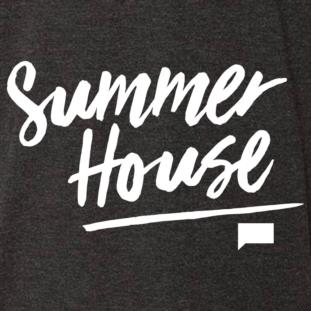 Summer House Logo Men's Tri-Blend Short Sleeve T-Shirt