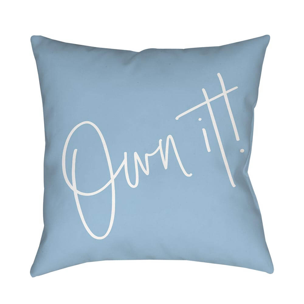 Own It Pillow - 16 X 16