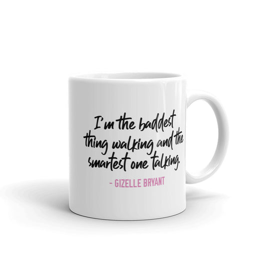 The Real Housewives of Potomac Gizelle Bryant Season 4 Tagline White Mug