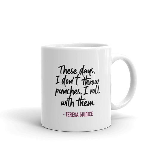 The Real Housewives of New Jersey Teresa Giudice White Mug