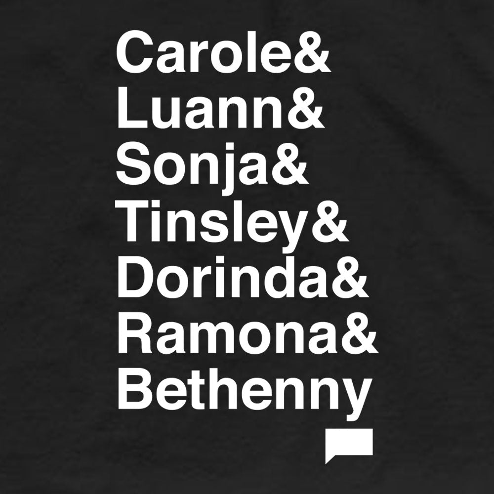 The Real Housewives of New York City Names Men's Short Sleeve T-Shirt