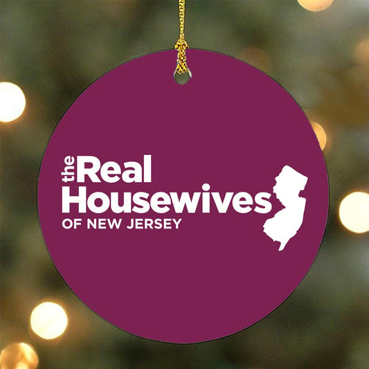 The Real Housewives of New Jersey Double-Sided Ornament