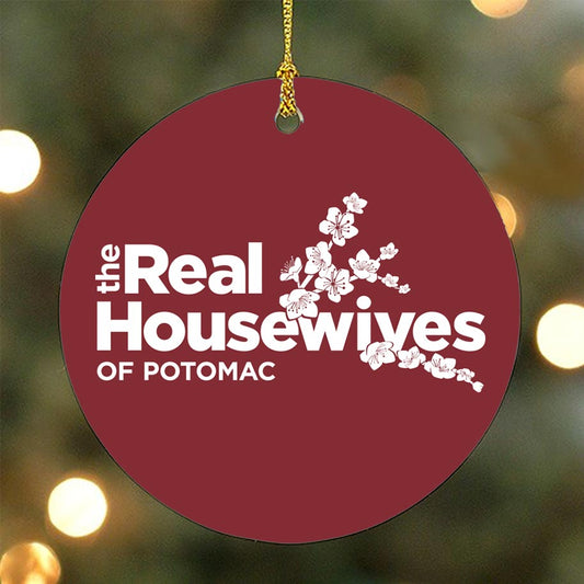 The Real Housewives of Potomac Double-Sided Ornament