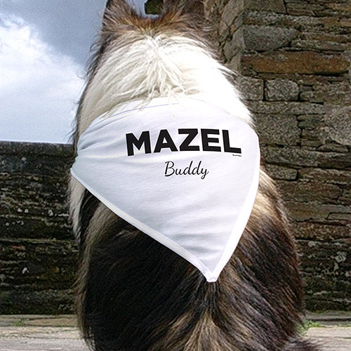 Watch What Happens Live Mazel Personalized Pet Bandana-0