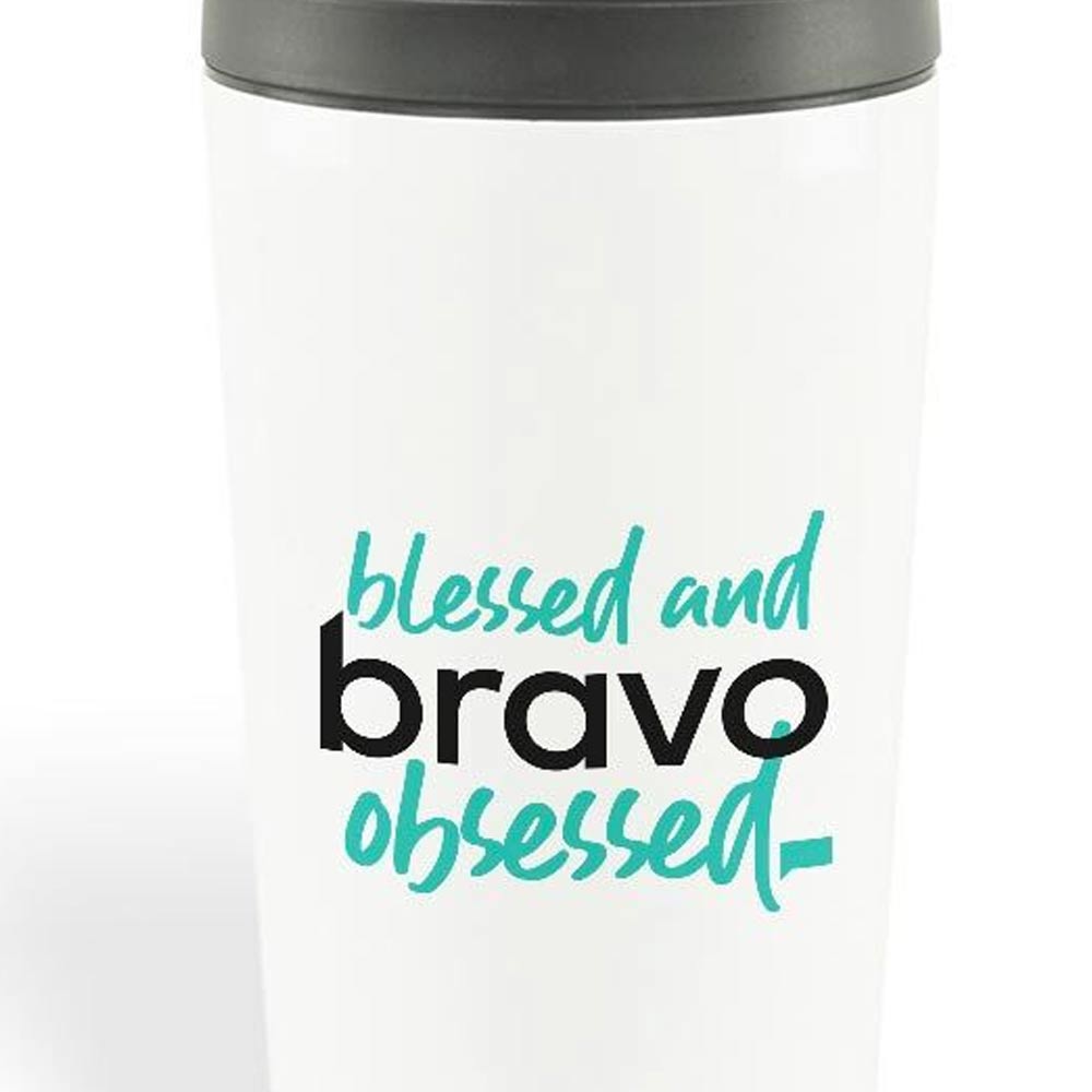 Blessed and Bravo Obsessed Travel Mug